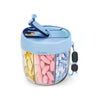 Portable 7-Compartment Pill Organizer – Cute Pill Dispenser with Wide Opening