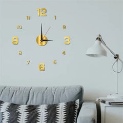3D DIY Frameless Acrylic Wall Clock