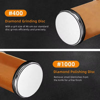 Wooden Rolling Knife Sharpener Kit – 4-Angle Diamond Knife Sharpening System