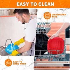 Square Silicone Air Fryer Liners