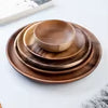 Japanese Style Wooden Dinner Plate