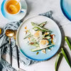 Nordic Gradient Blue Ceramic Tableware Set