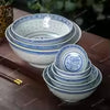 Jingdezhen Blue & White Dragon Porcelain Rice Bowl – Ceramic Ramen & Soup Bowl