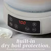 2026 Glass Mini Low Carb Rice Cooker – 2-Cup Capacity with Auto Lift Filter