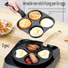 4-Cup Nonstick Frying Pan – Egg & Pancake Breakfast Maker for Gas & Induction Cooktops