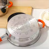 16PCS Stainless Steel Cookware Set – Nonstick Pots & Pans for Induction Cooktops