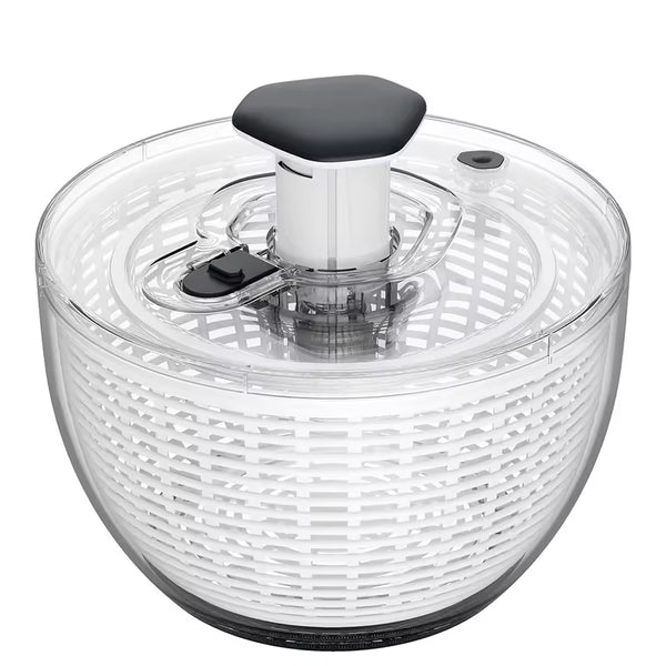 LMETJMA 6.3QT Salad Spinner – Large One-Hand Press Lettuce & Vegetable Dryer