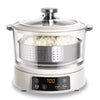 2026 Glass Mini Low Carb Rice Cooker – 2-Cup Capacity with Auto Lift Filter