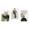 3PCS Boho Abstract Canvas Wall Art Set
