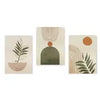 3PCS Boho Abstract Canvas Wall Art Set