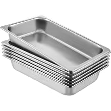 SucceBuy Stainless Steel Chafing Dish – 8.5L–20L Buffet Food Warmer with Gastronorm Pan