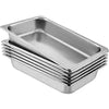 SucceBuy Stainless Steel Chafing Dish – 8.5L–20L Buffet Food Warmer with Gastronorm Pan