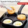 4-Cup Nonstick Frying Pan – Egg & Pancake Breakfast Maker for Gas & Induction Cooktops