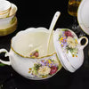 Jingdezhen Bone China Dinnerware Set – Ceramic Plates, Bowls & Soup Spoons